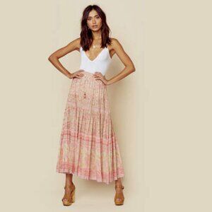 Spell & the Gypsy, Poinciana Maxi Skirt, Cotton Candy, XL (like M), EUC